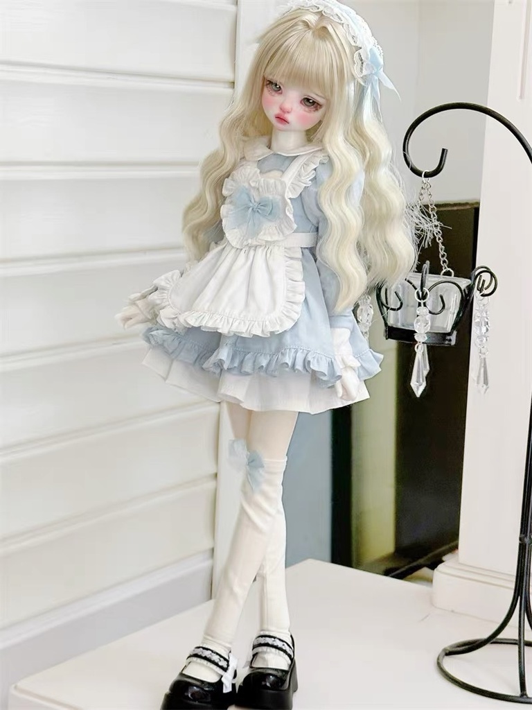 【カカ星球】【1/6,1/4】ドール服 ハート付きメイド服