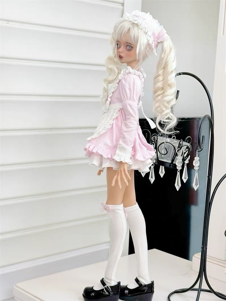 【カカ星球】【1/6,1/4】ドール服 ハート付きメイド服