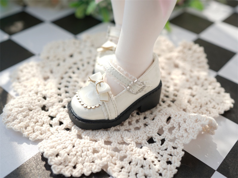 【カカ星球】【1/6,1/4】ドール靴 レースリボンパンプス(取寄せ)