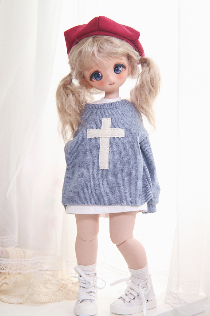 【カカ星球】【1/6,1/4,1/3,SSDF】ドール靴 キャンバスシューズ(ハイカット)