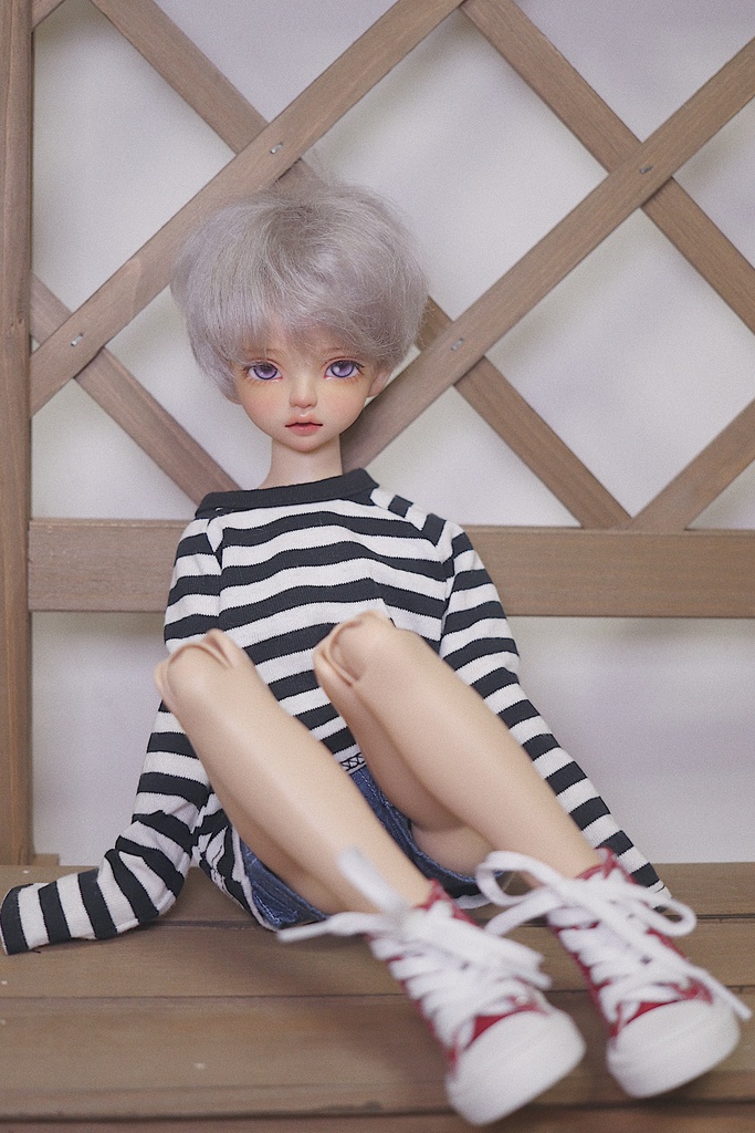 【カカ星球】【1/6,1/4,1/3,SSDF】ドール靴 キャンバスシューズ(ハイカット)