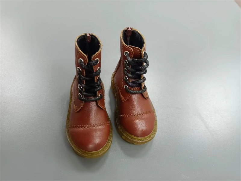 【カカ星球】【1/6,1/4】ドール靴 レザーショートブーツ