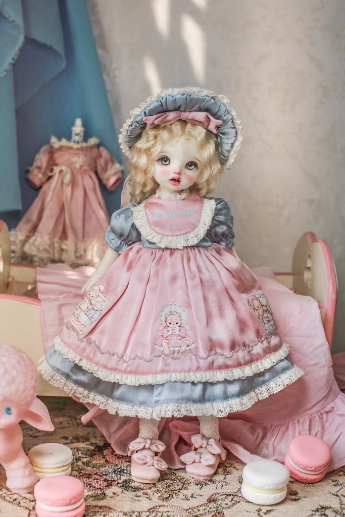 【カカ星球】ドール服　Rabbit プリンセス　ドレスセット　MDD   SDM  YOSD