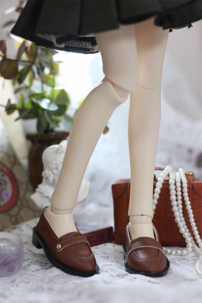 【カカ星球】【1/4】ドール靴 ベーシックローファー