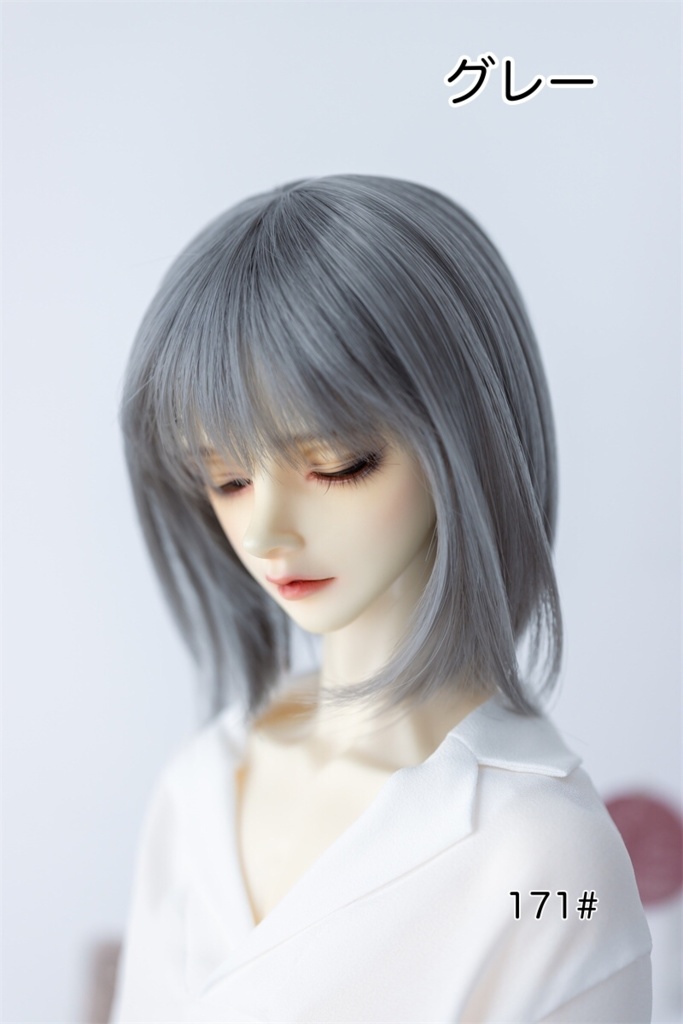 【カカ星球】【6-7, 7-8, 8.5-9inch】ドールウィッグ　セミロング