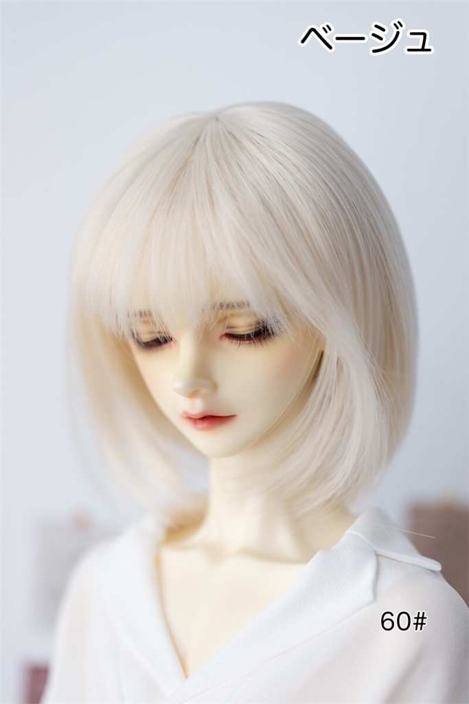【カカ星球】【6-7, 7-8, 8.5-9inch】ドールウィッグ　セミロング