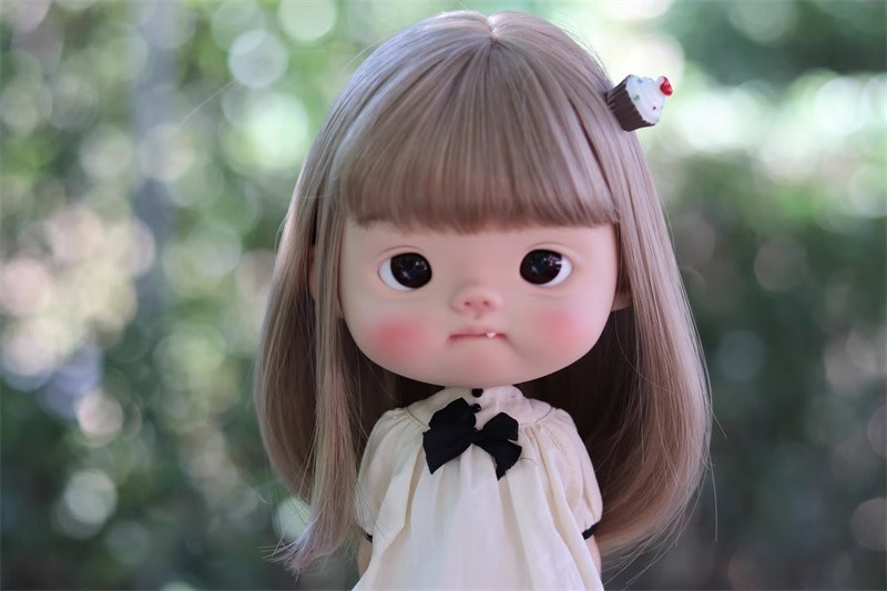 【カカ星球】10-11inchドールウィッグ ワンカール ミディアム