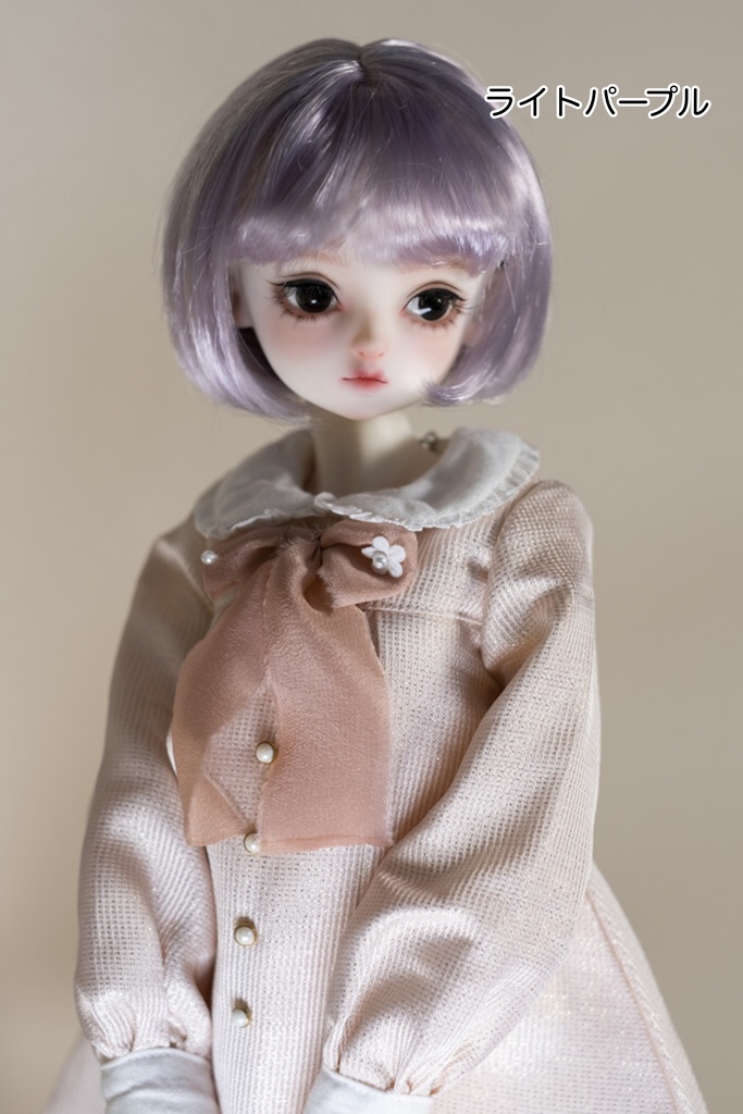 【カカ星球】【6-7inch】ドールウィッグ ショートヘア ボブ(取寄せ)