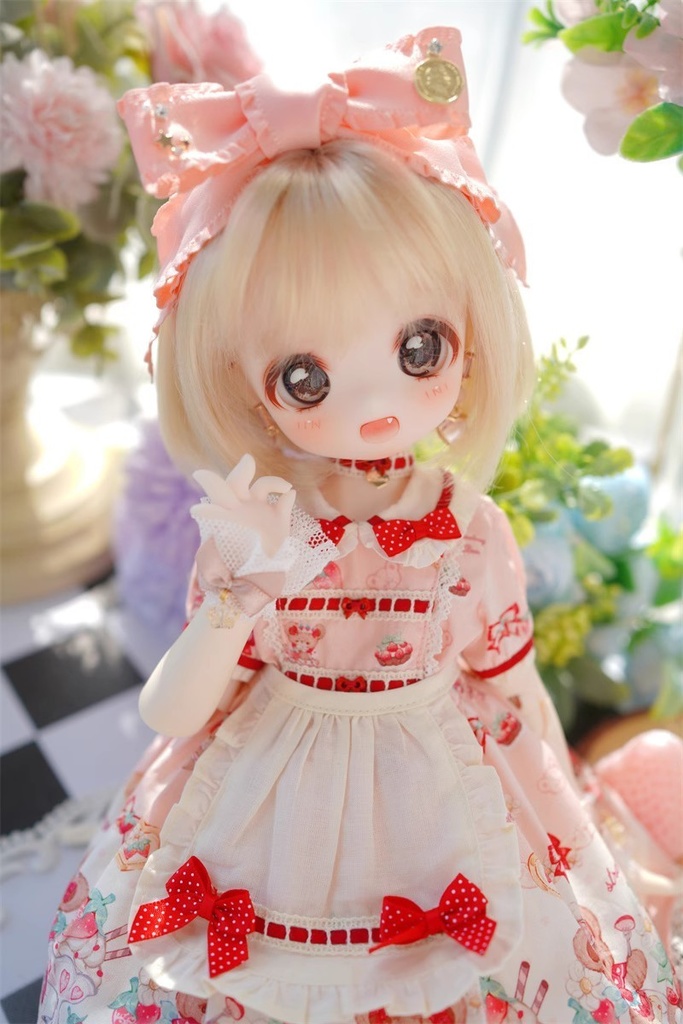 【カカ星球】【7-8inch】ショートヘア ボブ ミルク糸 9カラー