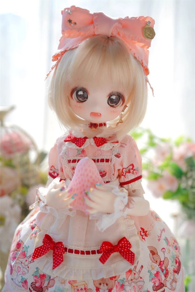 【カカ星球】【7-8inch】ショートヘア ボブ ミルク糸 9カラー