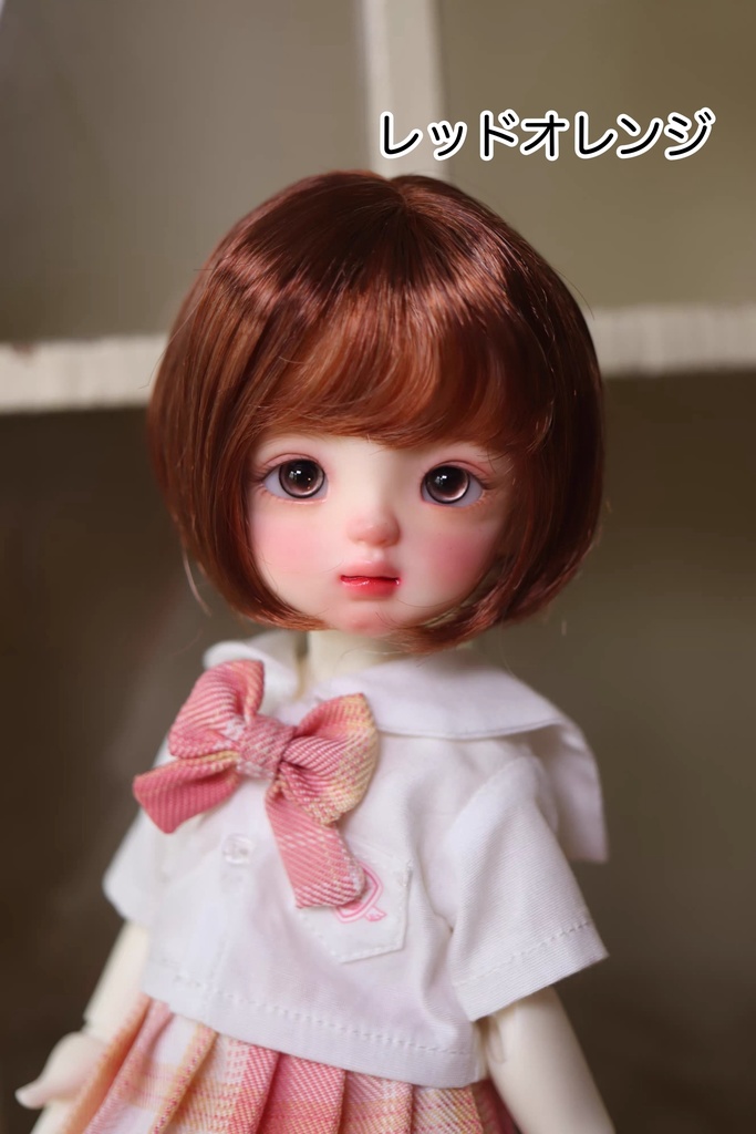 【カカ星球】【8.5-9inch】ドールウィッグ ショートボブ(取寄せ)