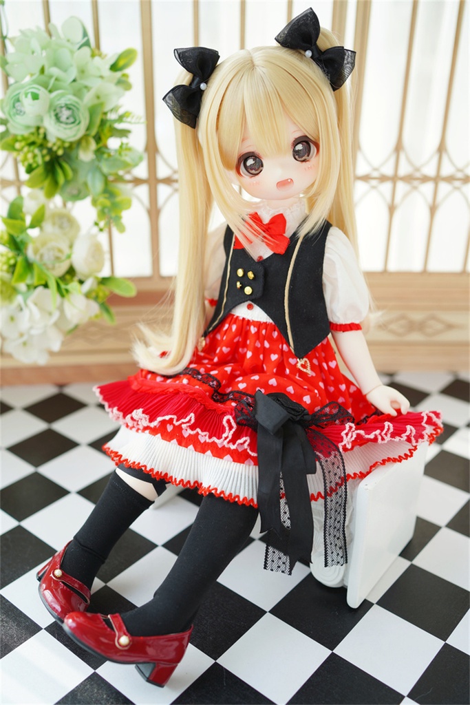 Sadol 薔薇レースワンピース ドール服 Amazon | ドール用服 人形スカート BJDドール服 フィギュア