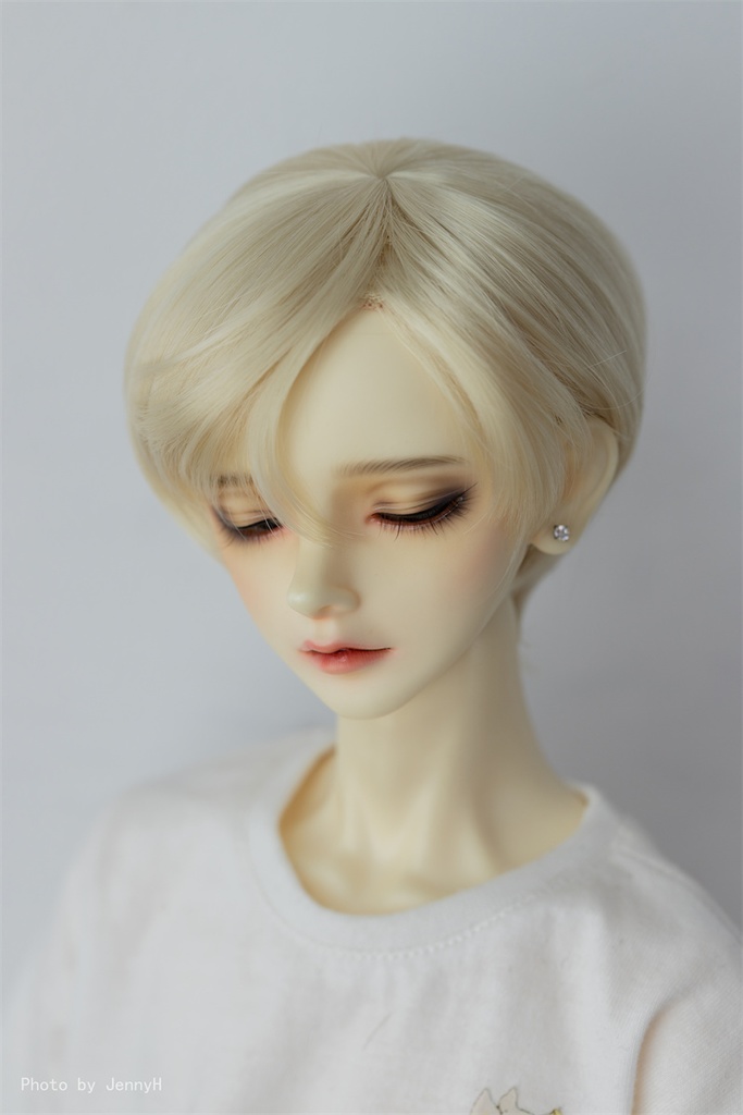 【カカ星球】【8.5-9inch】ドールウィッグ ショート セット前髪