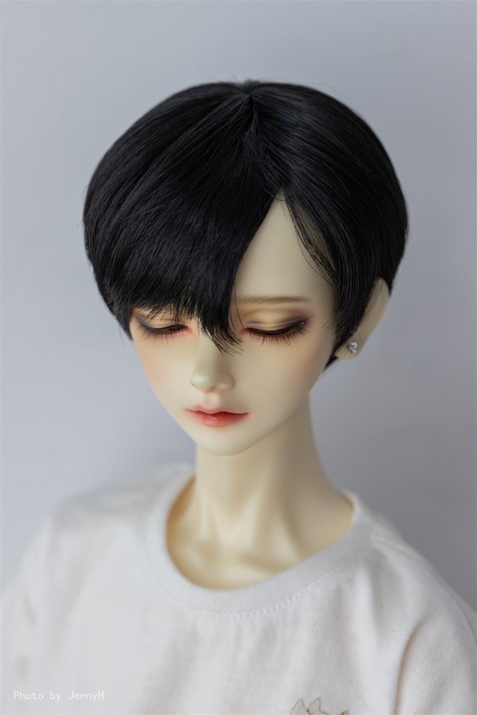 【カカ星球】【8.5-9inch】ドールウィッグ ショート セット前髪