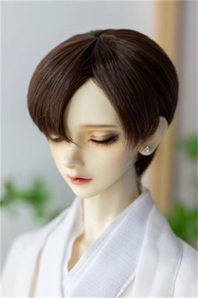 【カカ星球】【8.5-9inch】ドールウィッグ ショート セット前髪