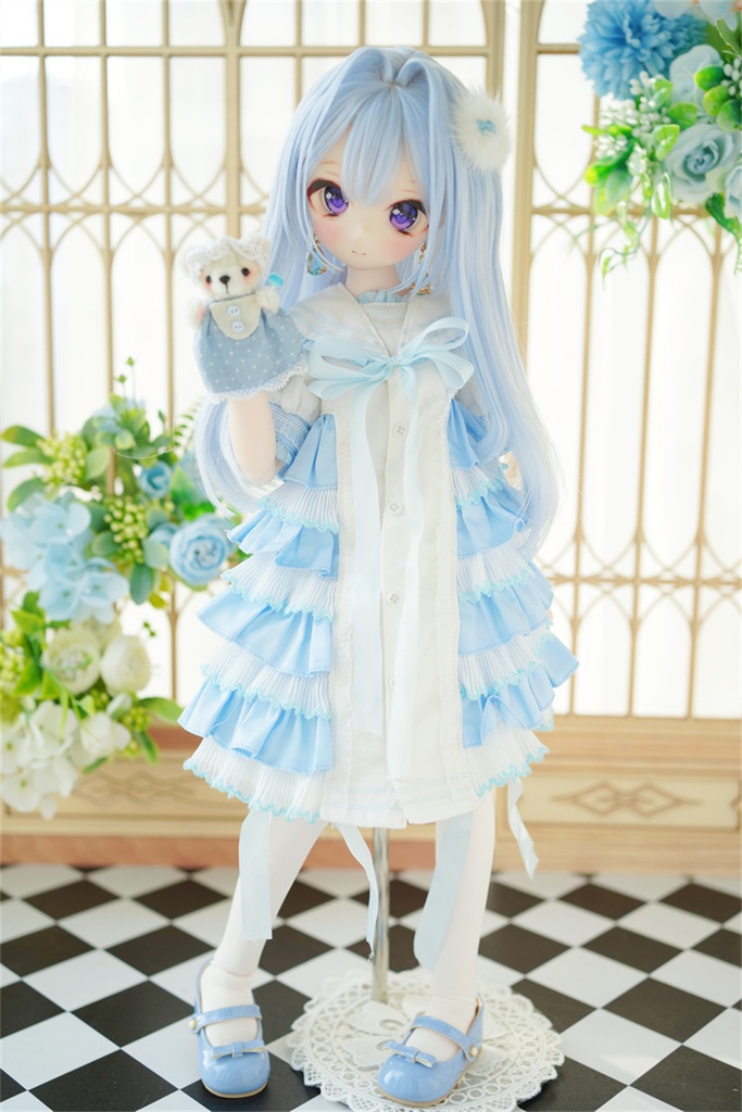 【カカ星球】【1/4】ドール服 マーメイドワンピース