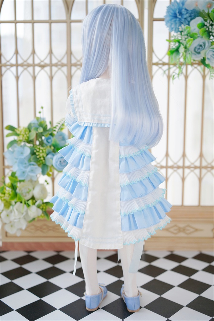 【カカ星球】【1/4】ドール服 マーメイドワンピース