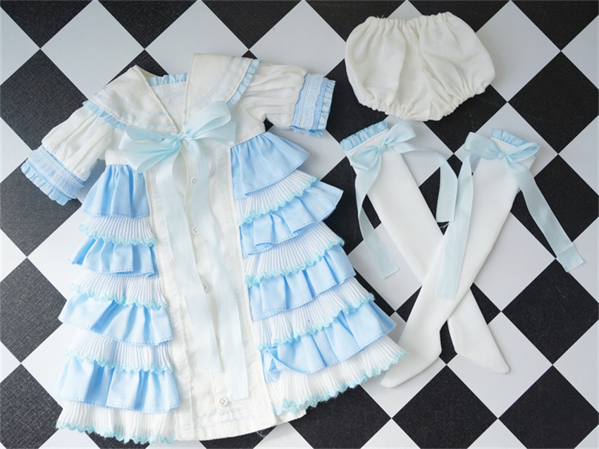 【カカ星球】【1/4】ドール服 マーメイドワンピース