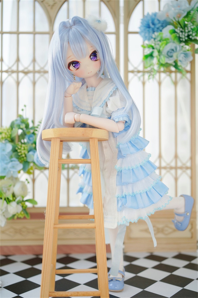 【カカ星球】【1/4】ドール服 マーメイドワンピース