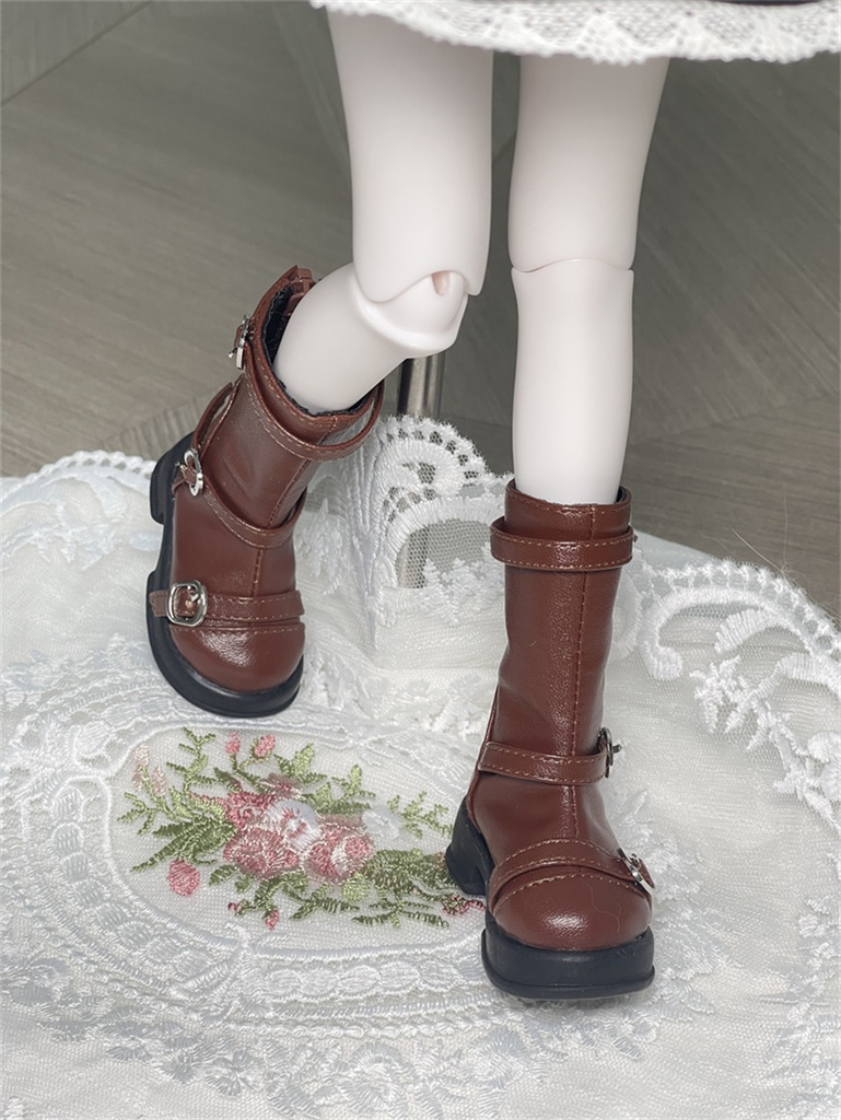 【カカ星球】【1/4】ドール靴 ベルトブーツ