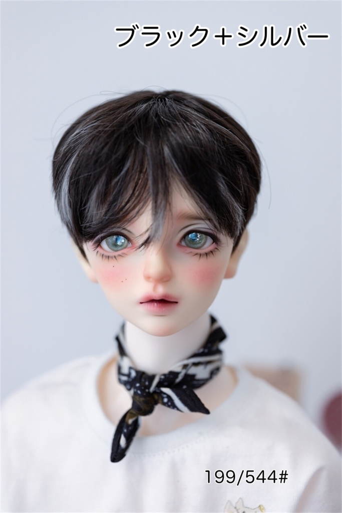 【カカ星球】【8.5-9inch】ドールウィッグ メッシュショート