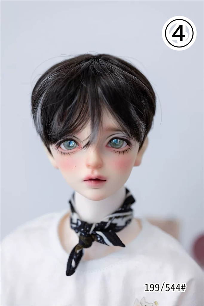 【カカ星球】【6-7, 7-8inch】ドールウィッグ メッシュショート