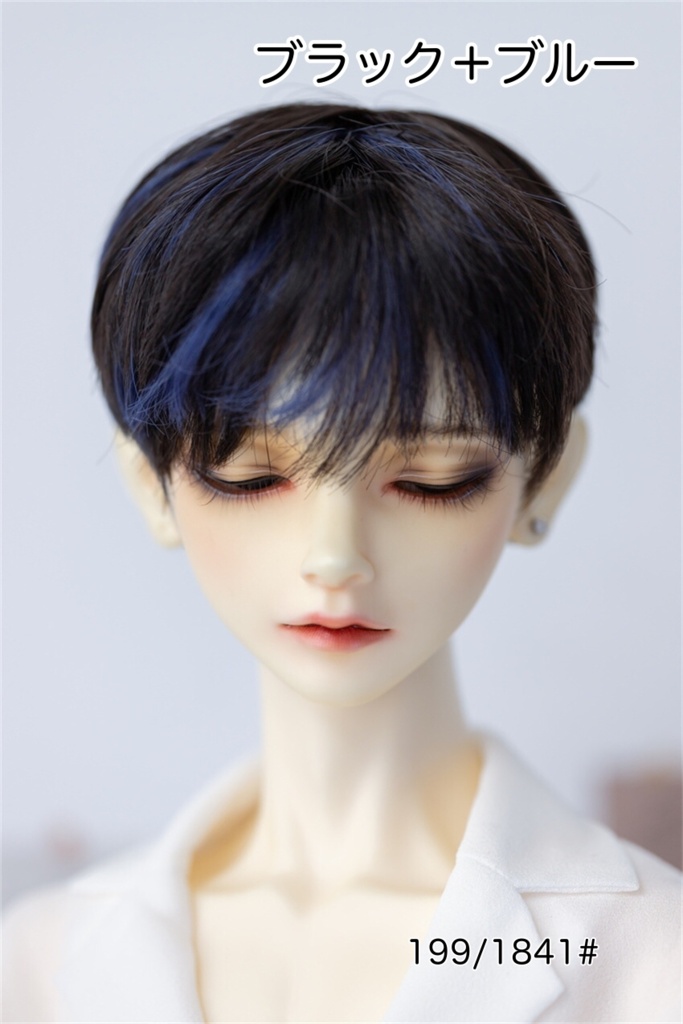 【カカ星球】【6-7, 7-8inch】ドールウィッグ メッシュショート