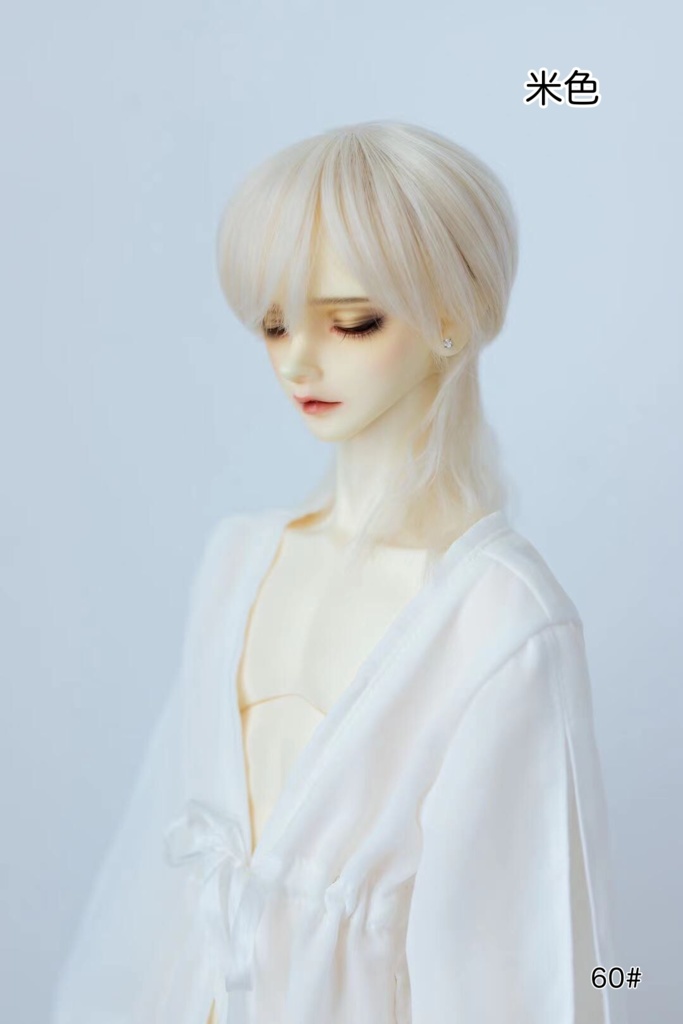 【カカ星球】 【6-7, 7-8, 8-8.5, 8.5-9inch】ドールウィッグ ウェーブウルフ