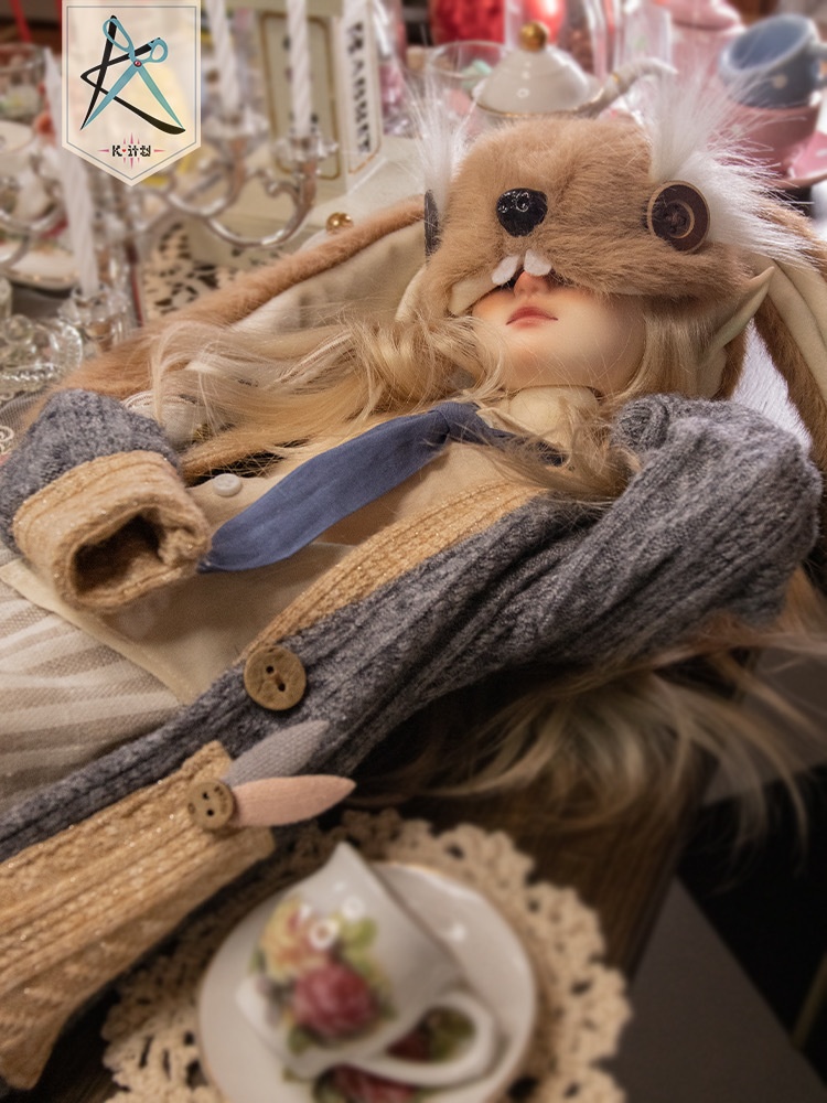 【カカ星球】【1/4】ドール服 ミスター・ラビット