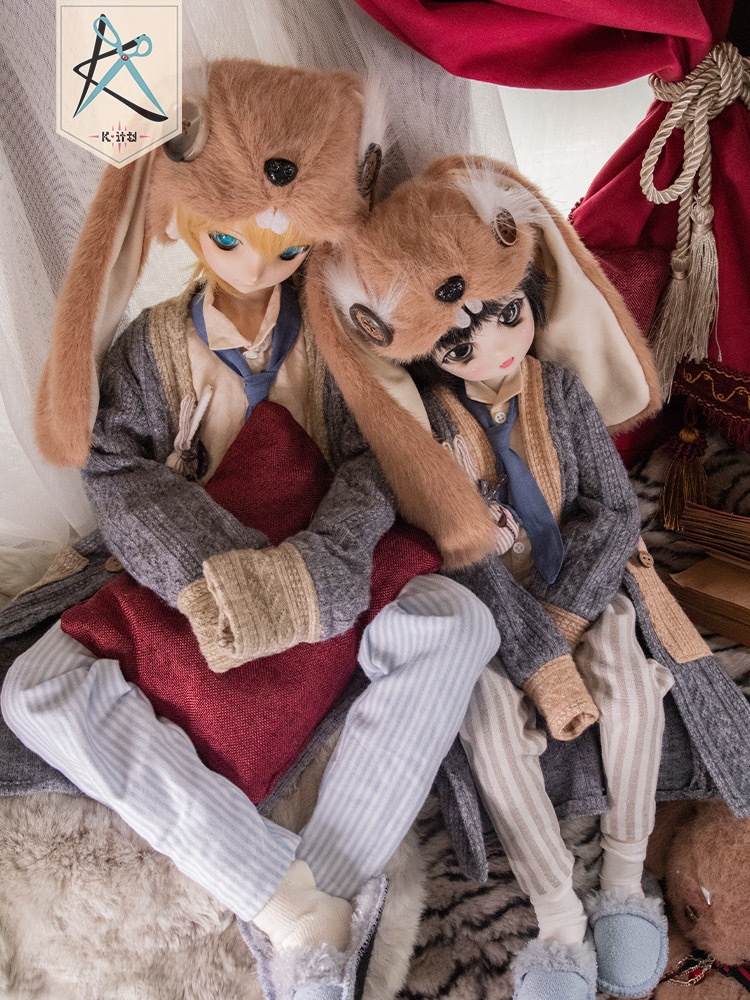 【カカ星球】【1/4】ドール服 ミスター・ラビット