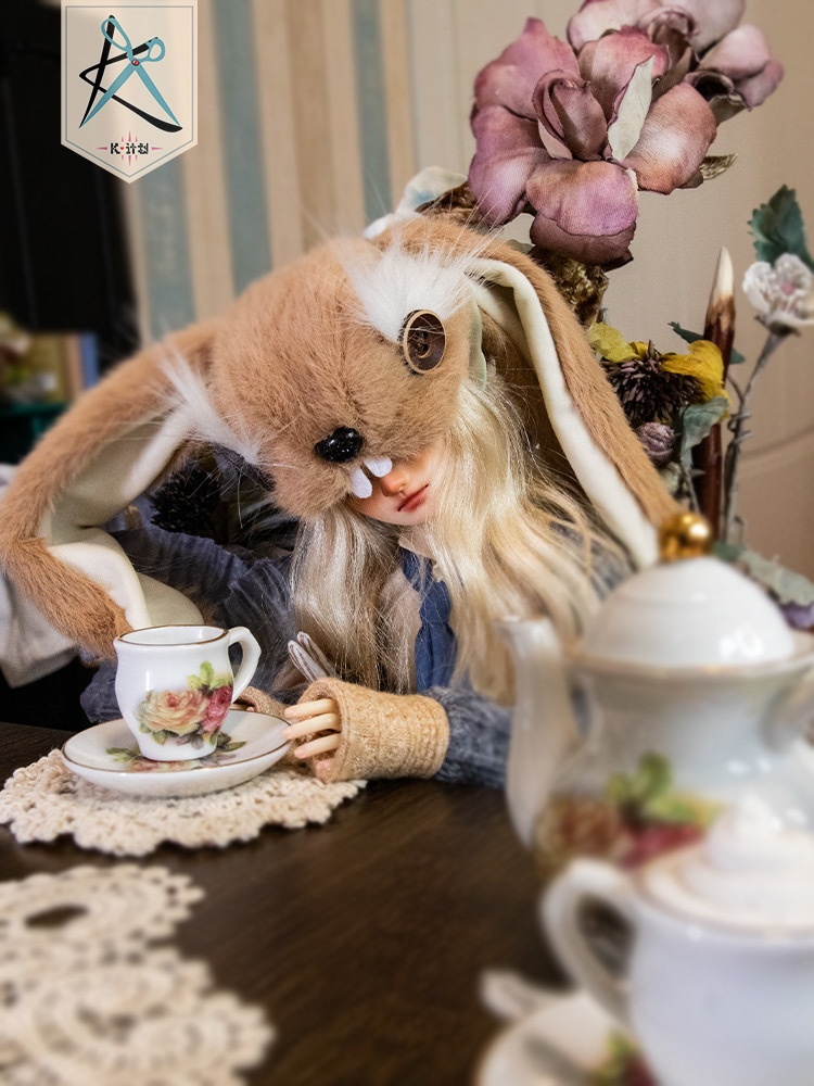 【カカ星球】【1/4】ドール服 ミスター・ラビット