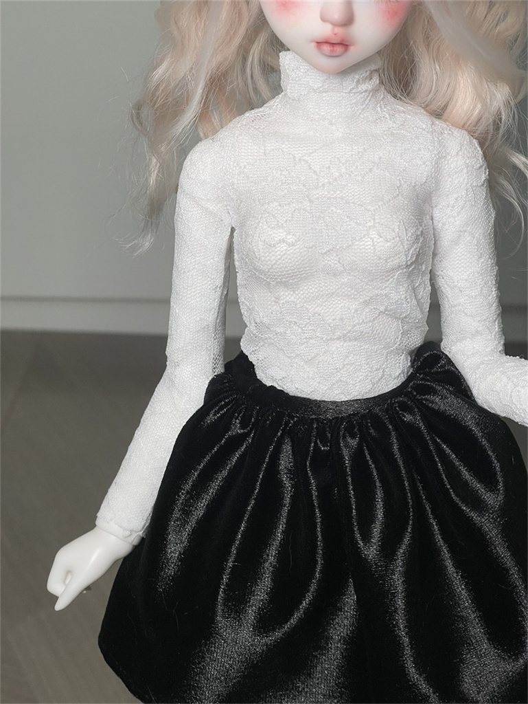 【カカ星球】【1/4】ドール服 ハイネックトップス(取寄せ)
