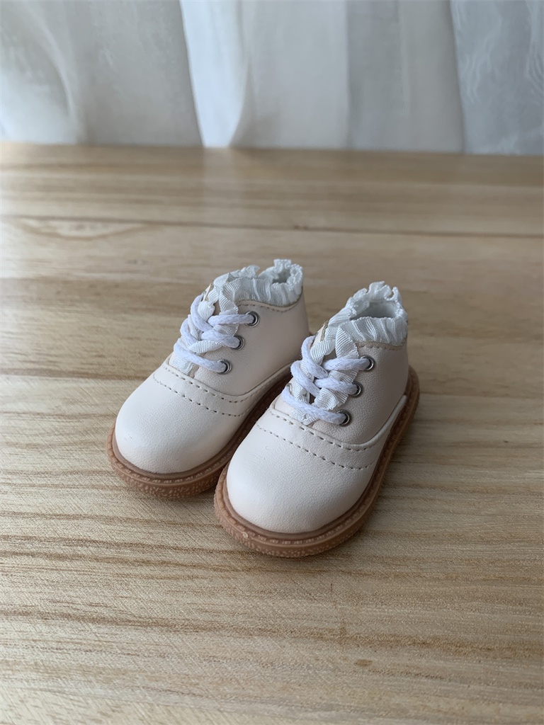 【カカ星球】【1/4】ドール靴 フリルショートブーツ