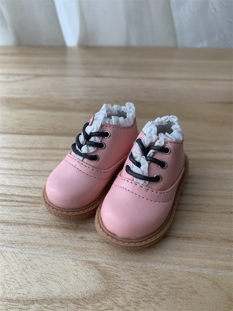 【カカ星球】【1/4】ドール靴 フリルショートブーツ