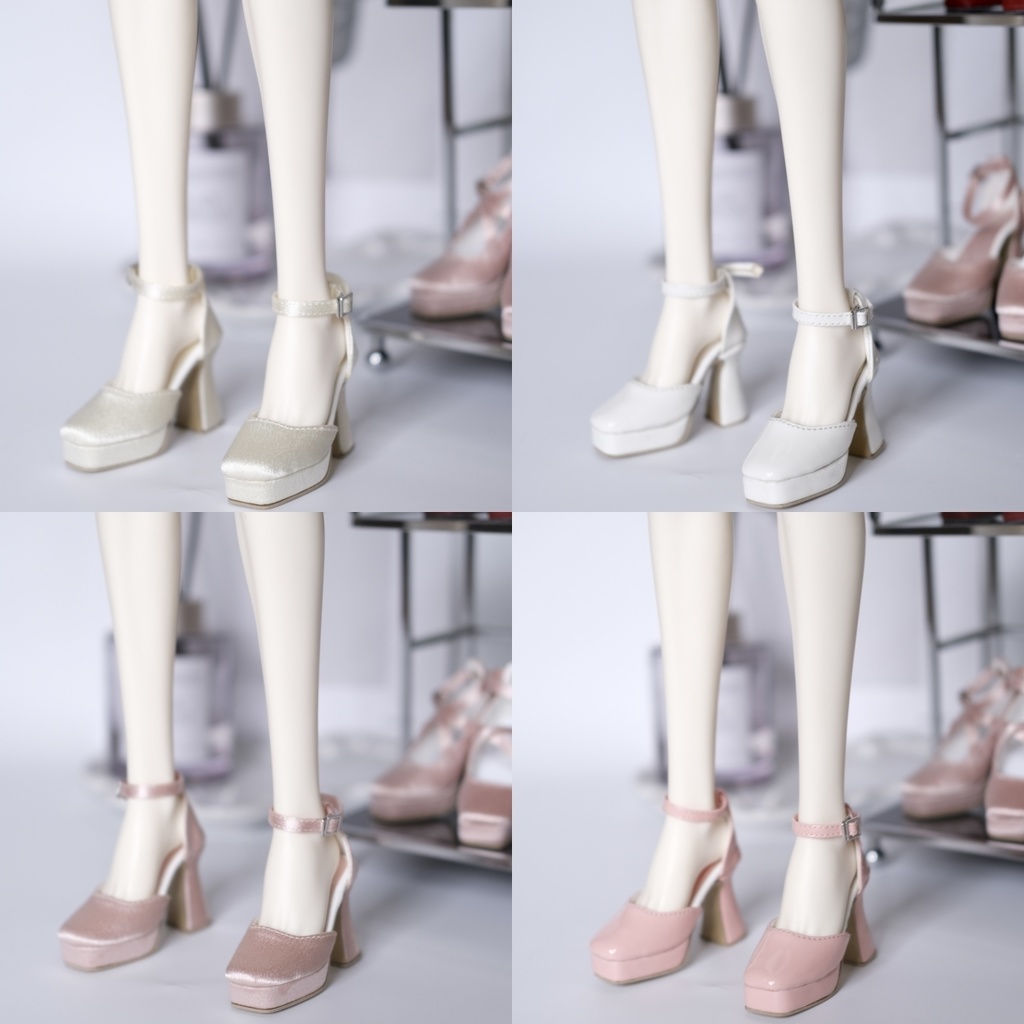 【カカ星球】【1/3】ドール靴 ハイヒール ベルト有り、ベルト無し選択可