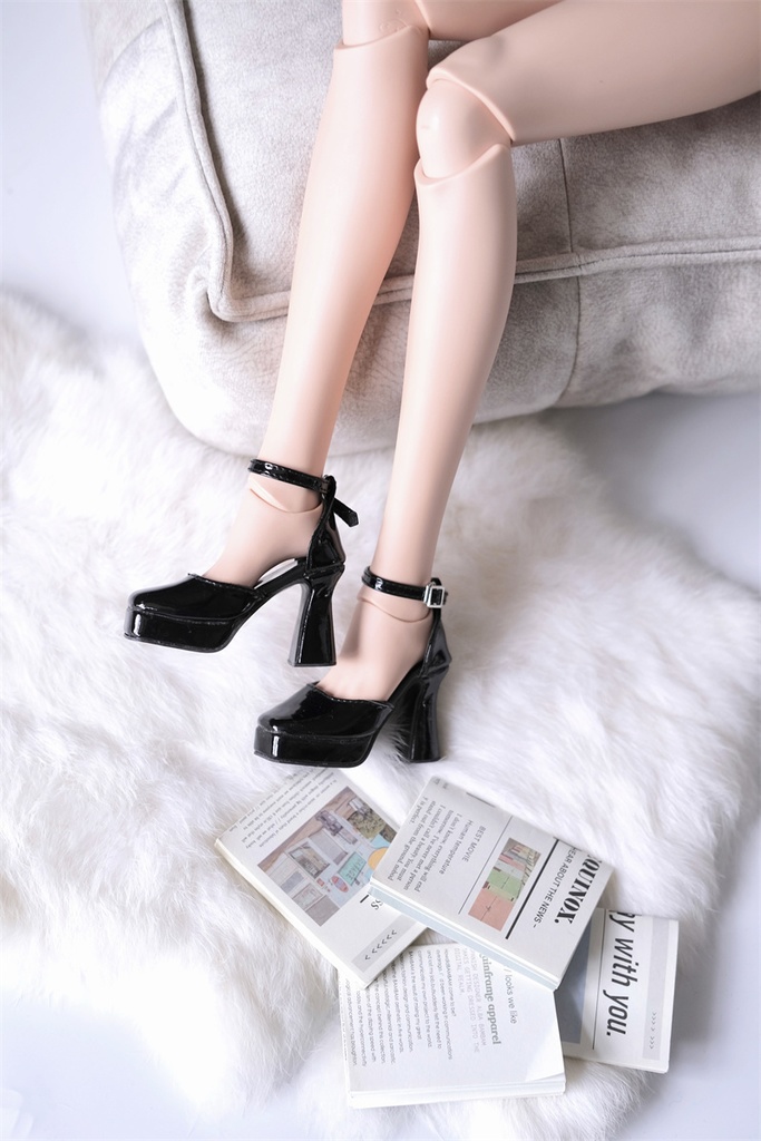 【カカ星球】【1/3】ドール靴 ハイヒール ベルト有り、ベルト無し選択可