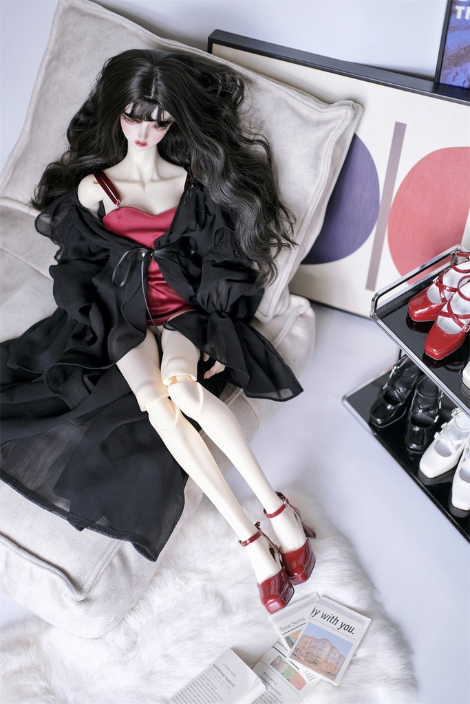 【カカ星球】【1/3】ドール靴 ハイヒール ベルト有り、ベルト無し選択可