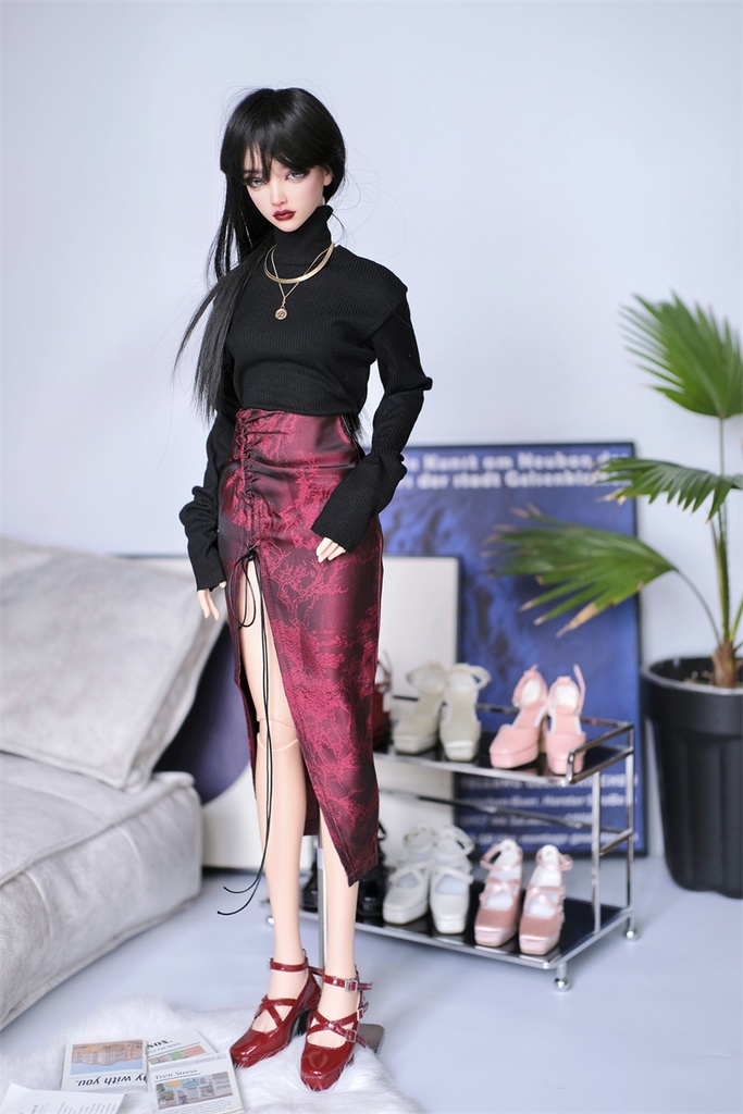 【カカ星球】【1/3】ドール靴 ハイヒール ベルト有り、ベルト無し選択可