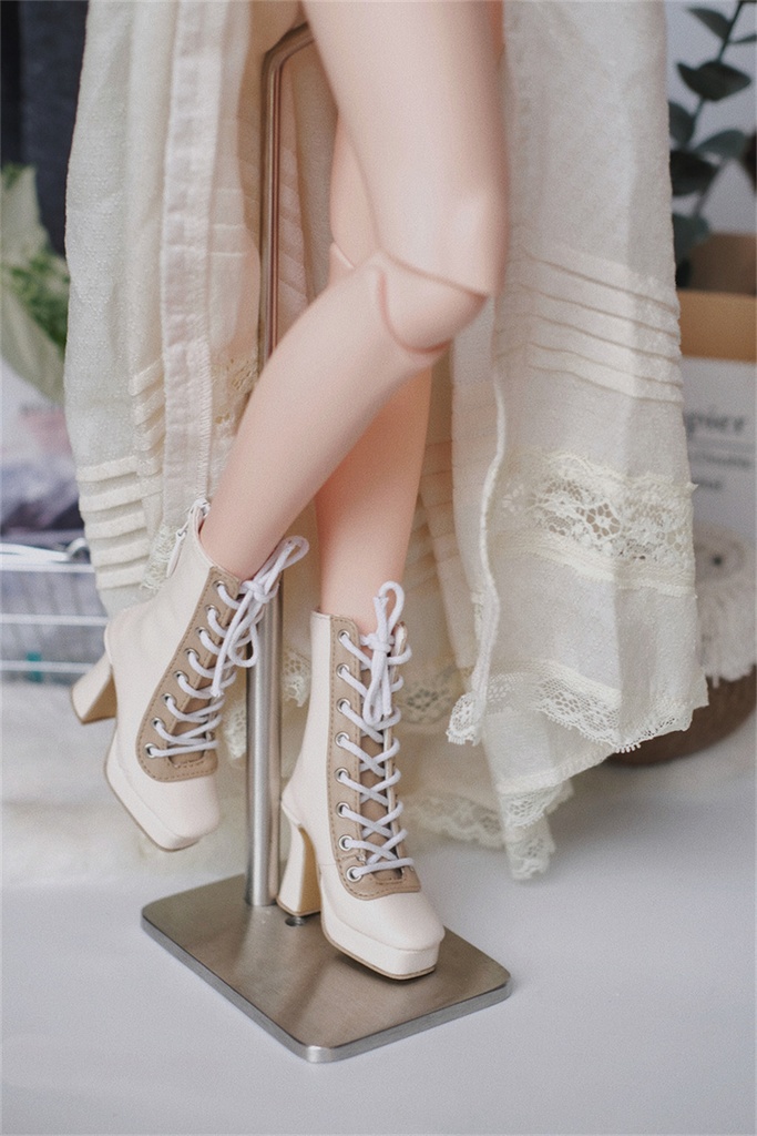 【カカ星球】【1/3】ドール靴 バイカラーブーツ