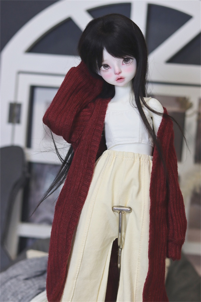 【カカ星球】【1/4,ID75】ドール服 オーバーサイズカーディガン