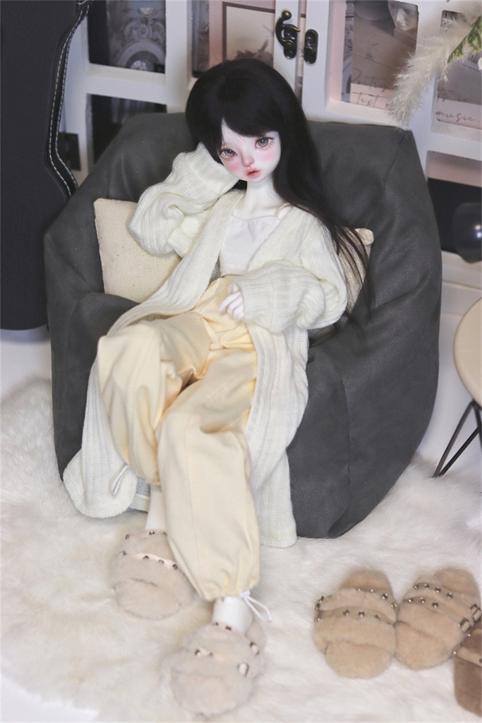 【カカ星球】【1/4,ID75】ドール服 オーバーサイズカーディガン