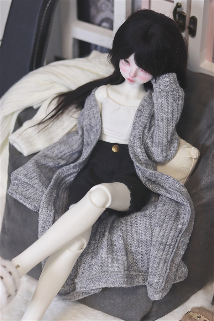 【カカ星球】【1/4,ID75】ドール服 オーバーサイズカーディガン