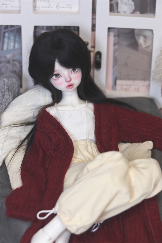 【カカ星球】【1/4,ID75】ドール服 オーバーサイズカーディガン