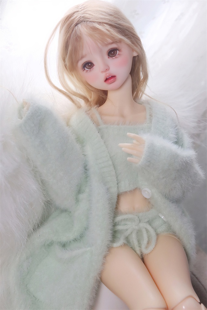 【カカ星球】【1/4,1/3】ドール服 ふわふわインナーセット