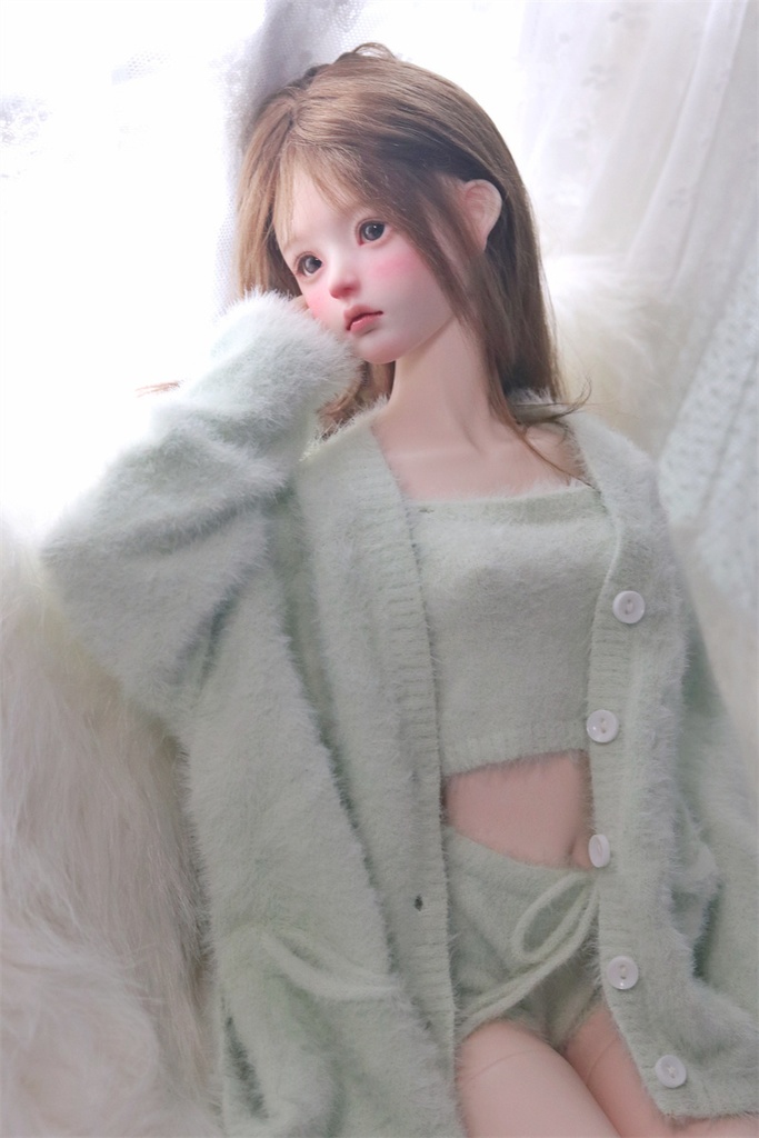 【カカ星球】【1/4,1/3】ドール服 ふわふわインナーセット