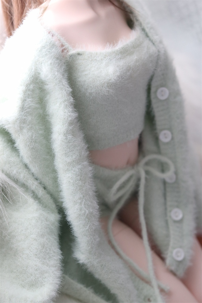 【カカ星球】【1/4,1/3】ドール服 ふわふわインナーセット