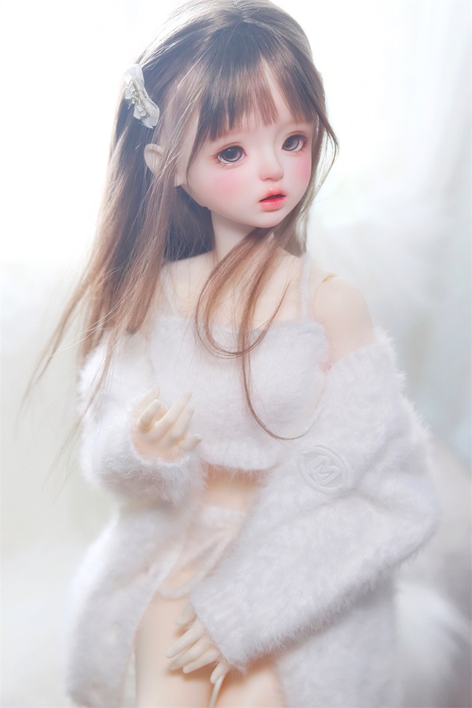 【カカ星球】【1/4,1/3】ドール服 ふわふわインナーセット