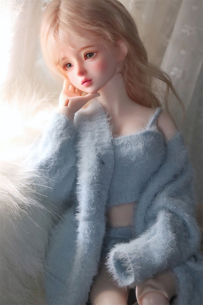 【カカ星球】【1/4,1/3】ドール服 ふわふわインナーセット