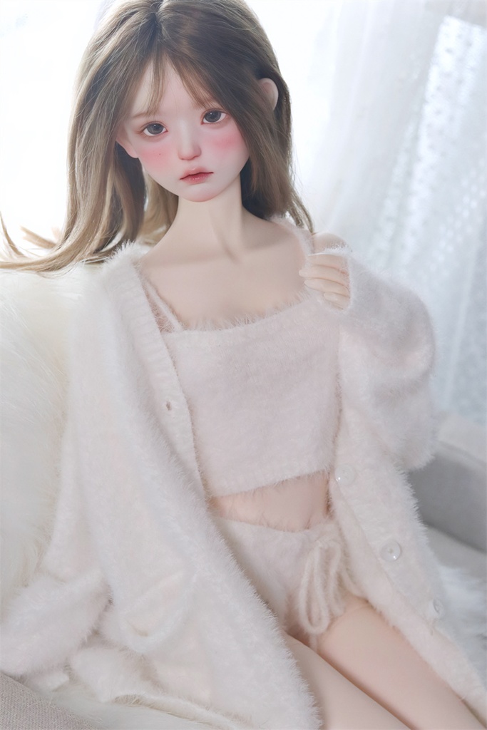 【カカ星球】【1/4,1/3】ドール服 ふわふわインナーセット