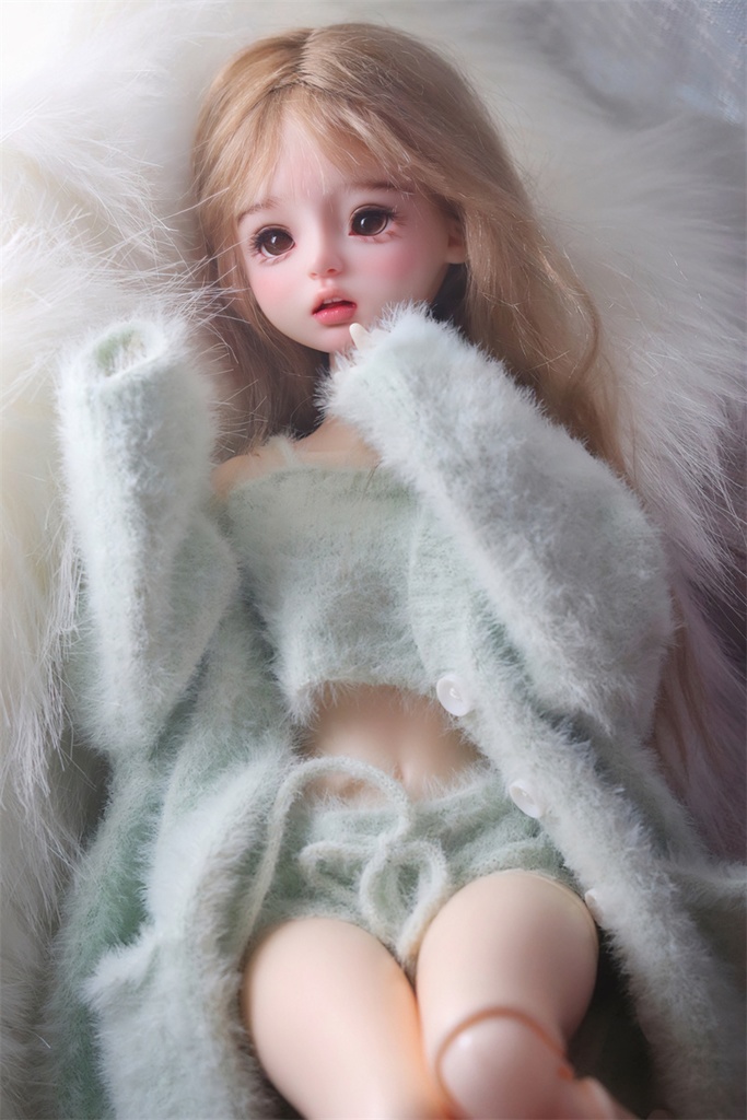【カカ星球】【1/4,1/3】ドール服 ふわふわインナーセット